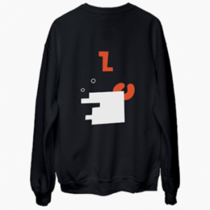 Milky way T-shirt Black